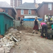 The Laneway Garden Project - Cleanup